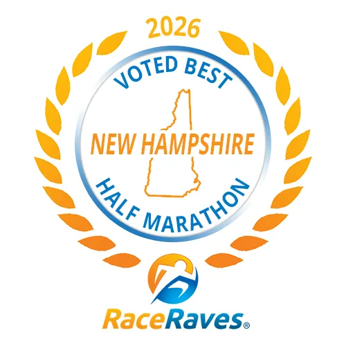 RaceRaves badge, Best Half Marathon in New Hampshire